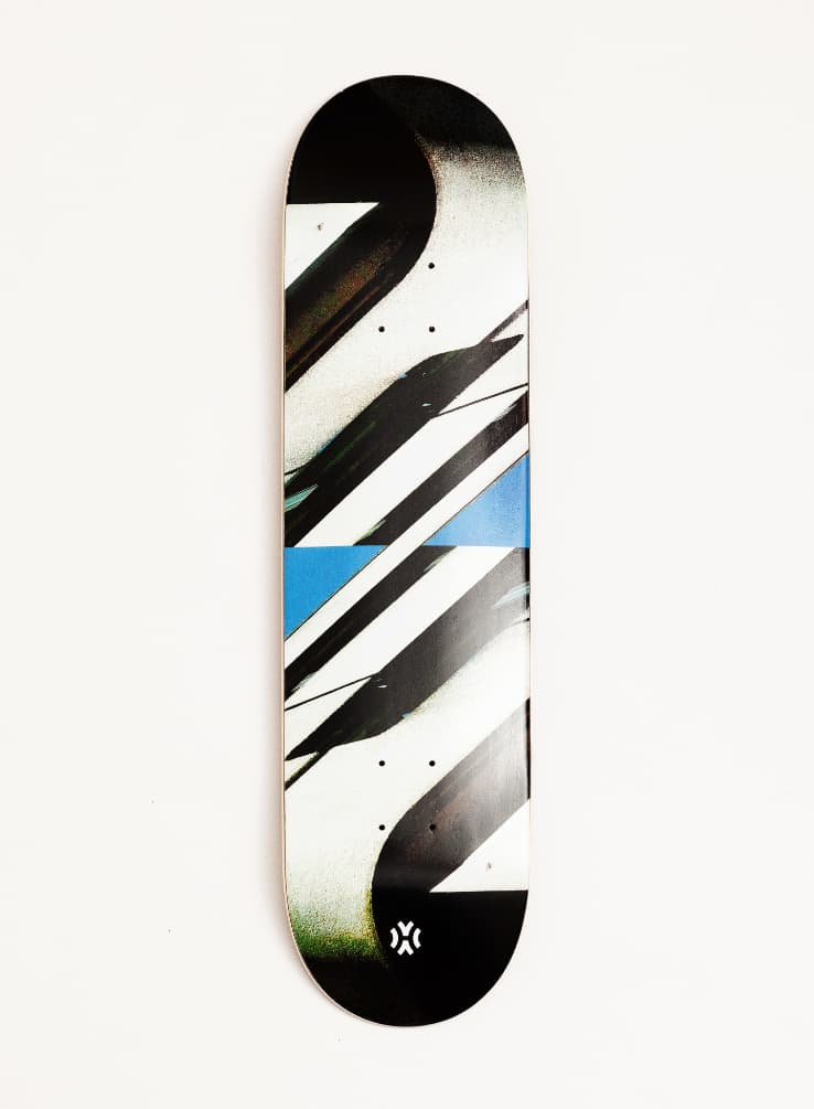 Planche de skateboard Hextra Skateboarding, désignée à Bordeaux et fabriquée en France.